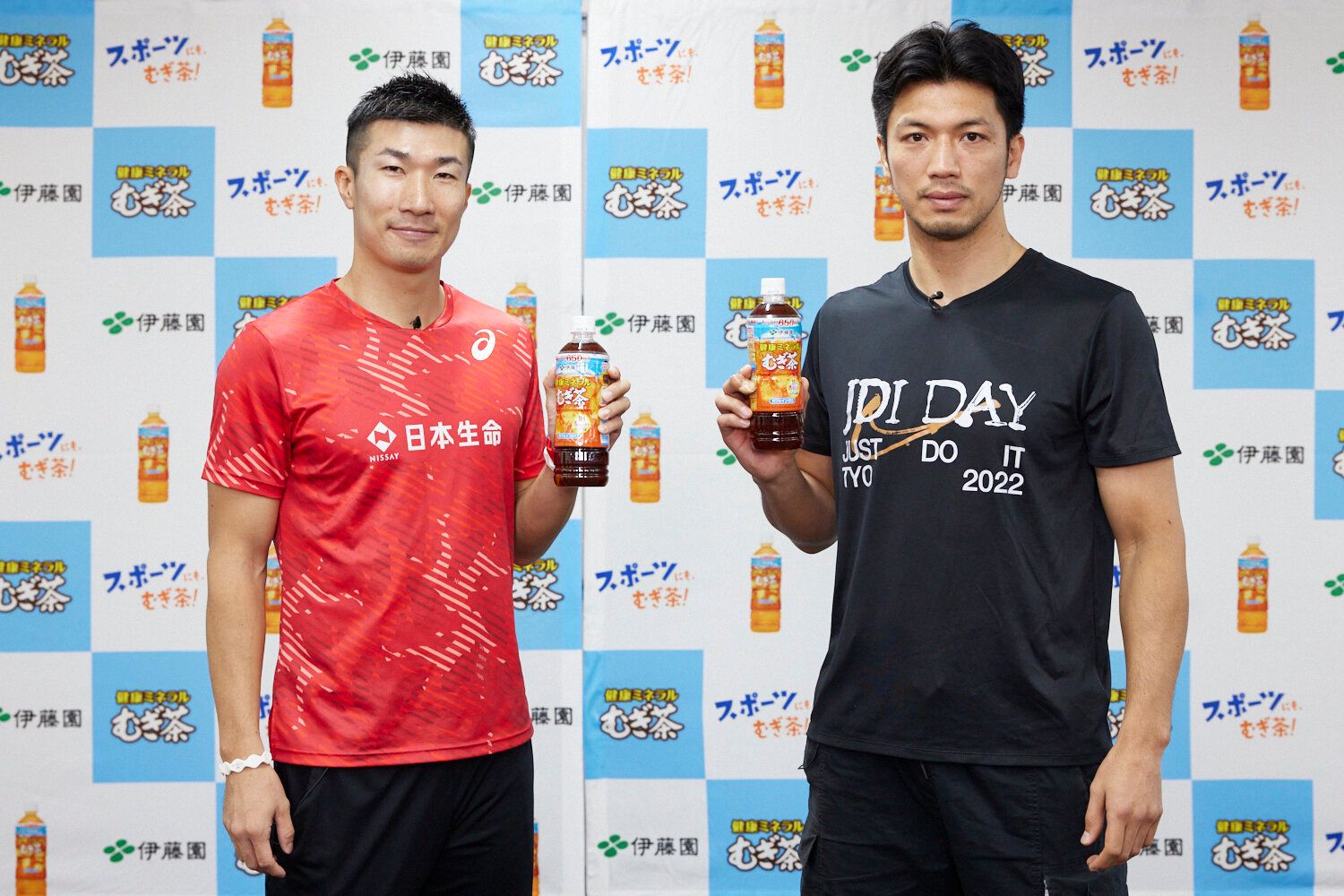 トップアスリートが実践している、体に安全で効果的なトレーニング法とは!? 「健康ミネラルむぎ茶　桐生選手、村田選手 オンラインスポーツ教室」開催