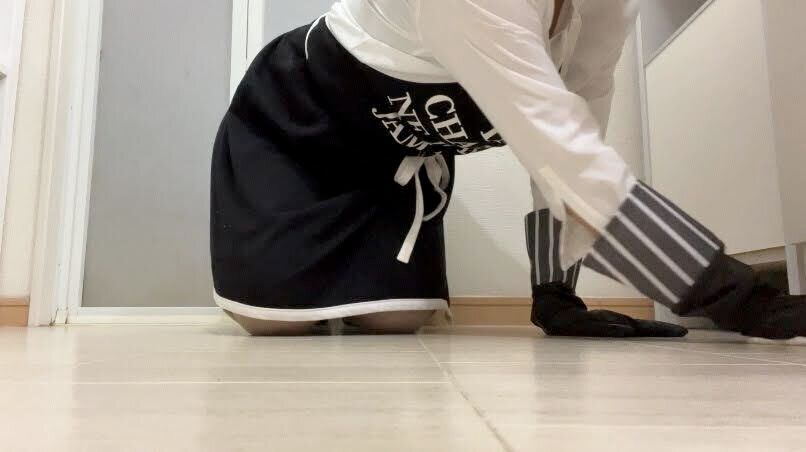 汚れがごっそり落ちる！オキシクリーンを使ったクッションフロアの掃除法