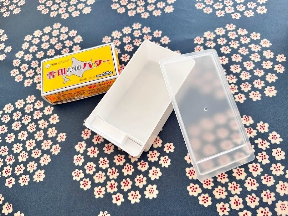 【セリア】こんなの欲しかった！使う人のことを考えて作られた大満足のバターケース