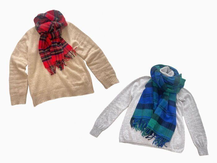 【寒い冬も垢抜けたい】大人も楽しめる♪チェックストールを簡単に取り入れられる方法を教えます！