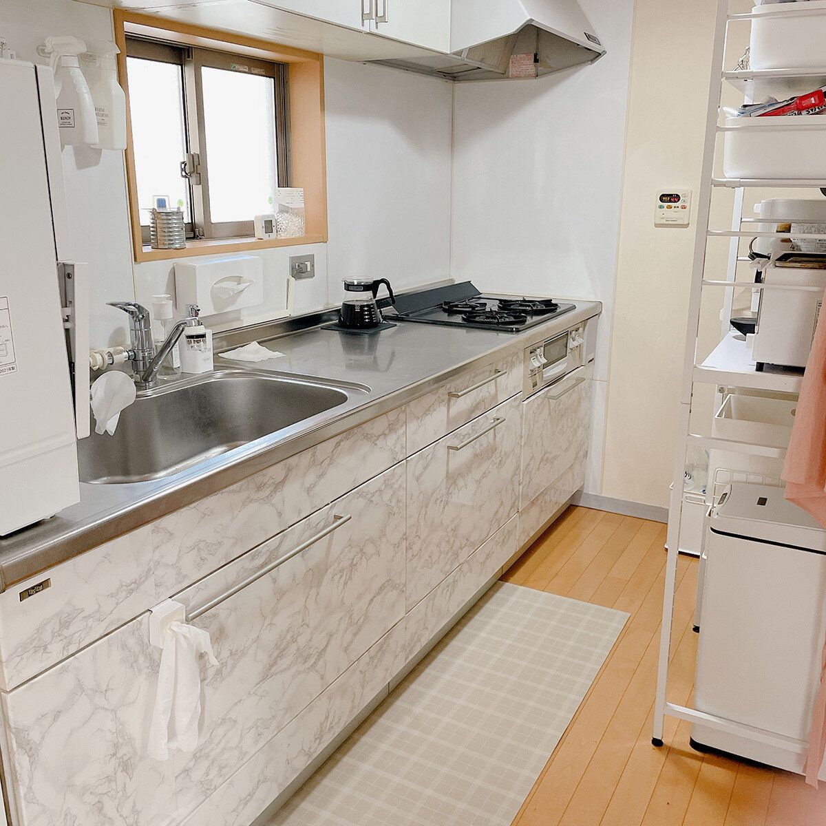 【キッチン収納】全部しまう場所が決まっているからきれいをキープ＆ストレスゼロ！