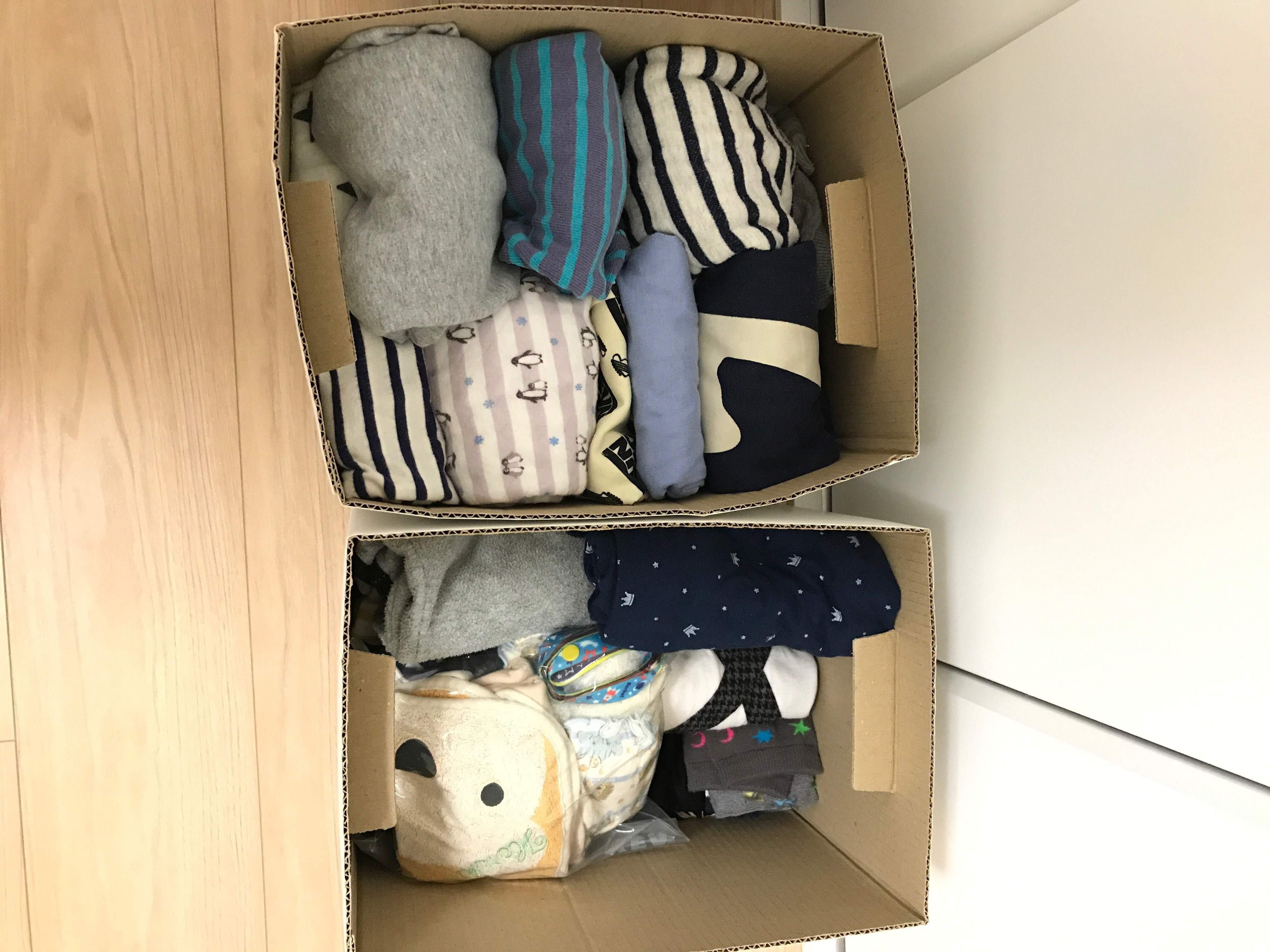 【新生活に向けて】ズボラでも出来る！子供の洋服の手放し・保管の仕方