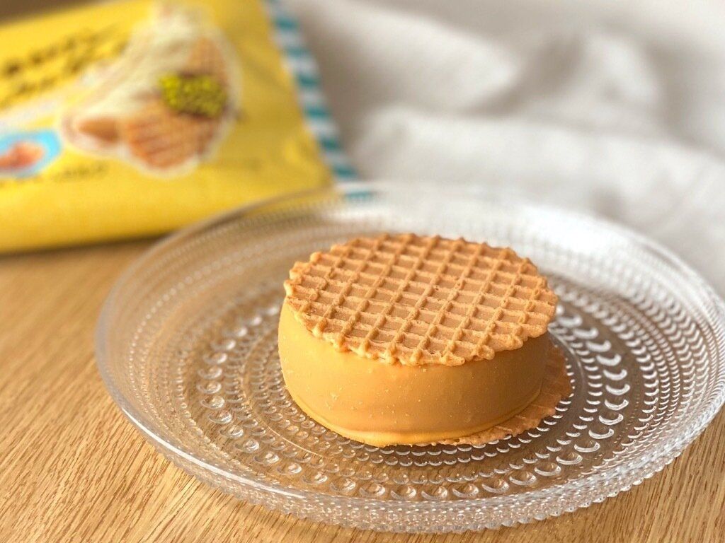 【コンビニ限定】即買い推奨！とろ～り濃厚キャラメルとワッフルコーンの最強コンビアイス