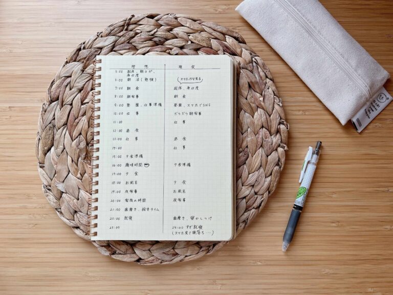 イライラとさよなら！自分らしく過ごすための時間管理術