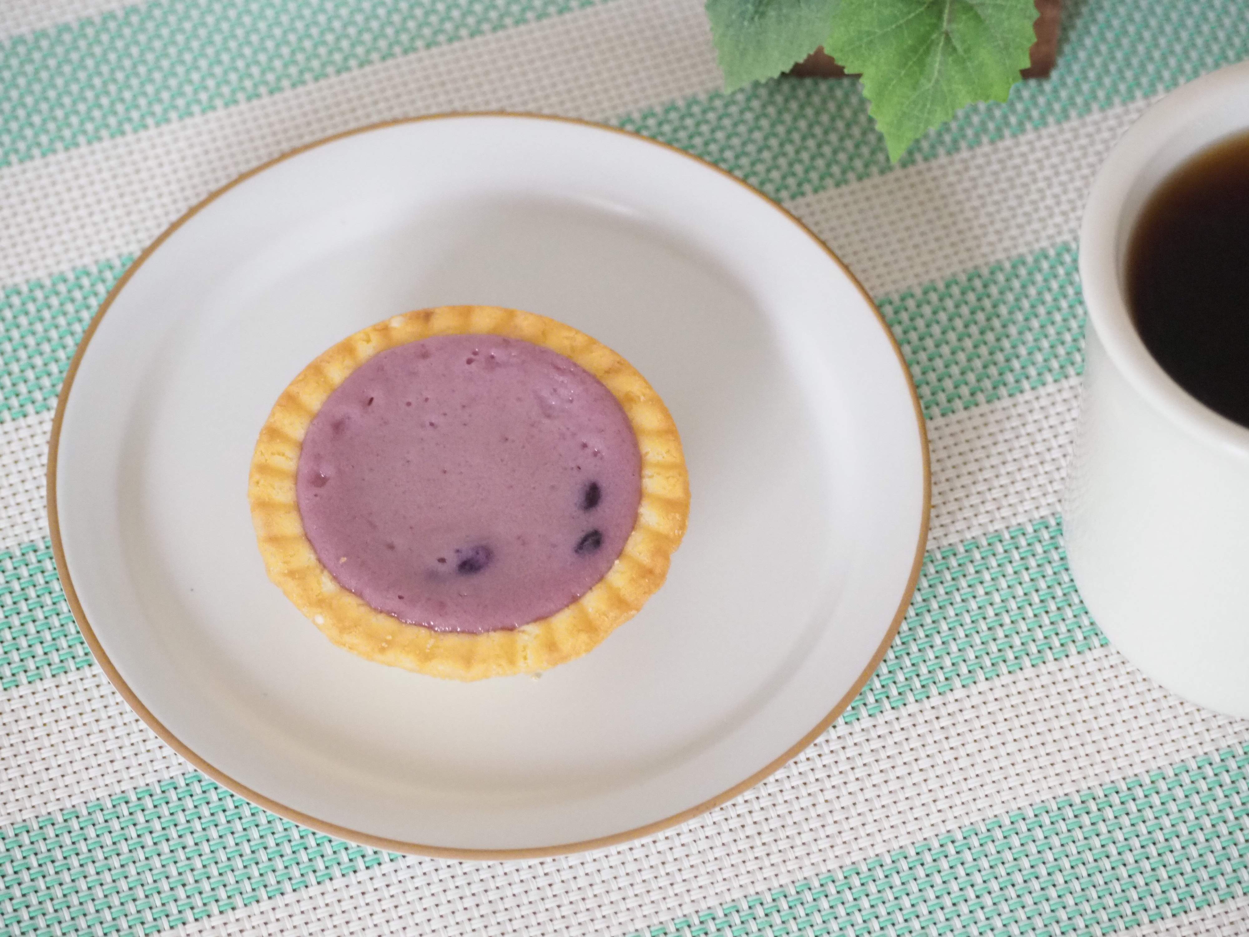 【ミニストップ】シェ・シバタ柴田武シェフ監修ブルーベリーショコラタルトは上品な風味がいい！