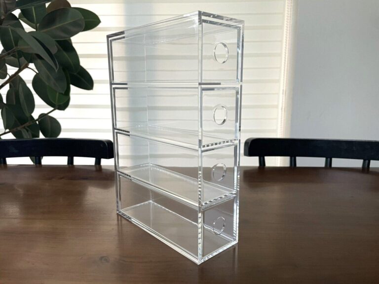 無印良品 アクリルメガネ・小物ケース 4点セット 無印良品】場所を選ばず使えるスグレもの！「アクリルメガネ・小物