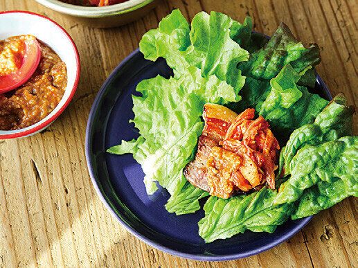 【ワタナベマキさん直伝】ごまみそソースがお肉と合う！サムギョプサル風豚バラ焼き肉