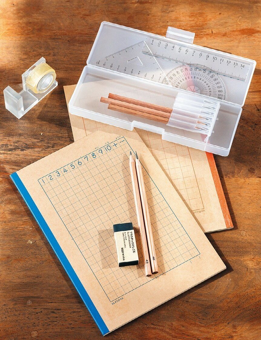 箱型筆箱も290円！値段もお手頃な子どもの文具は【無印良品】で揃えてラクラク♪