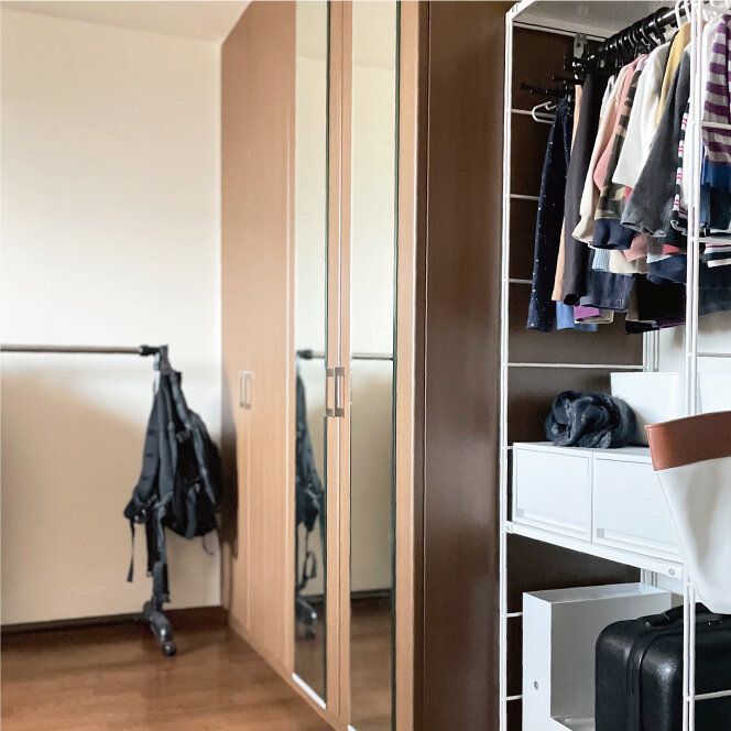 【元汚部屋】卒業して10年以上たってもクローゼットが散らからないワケ