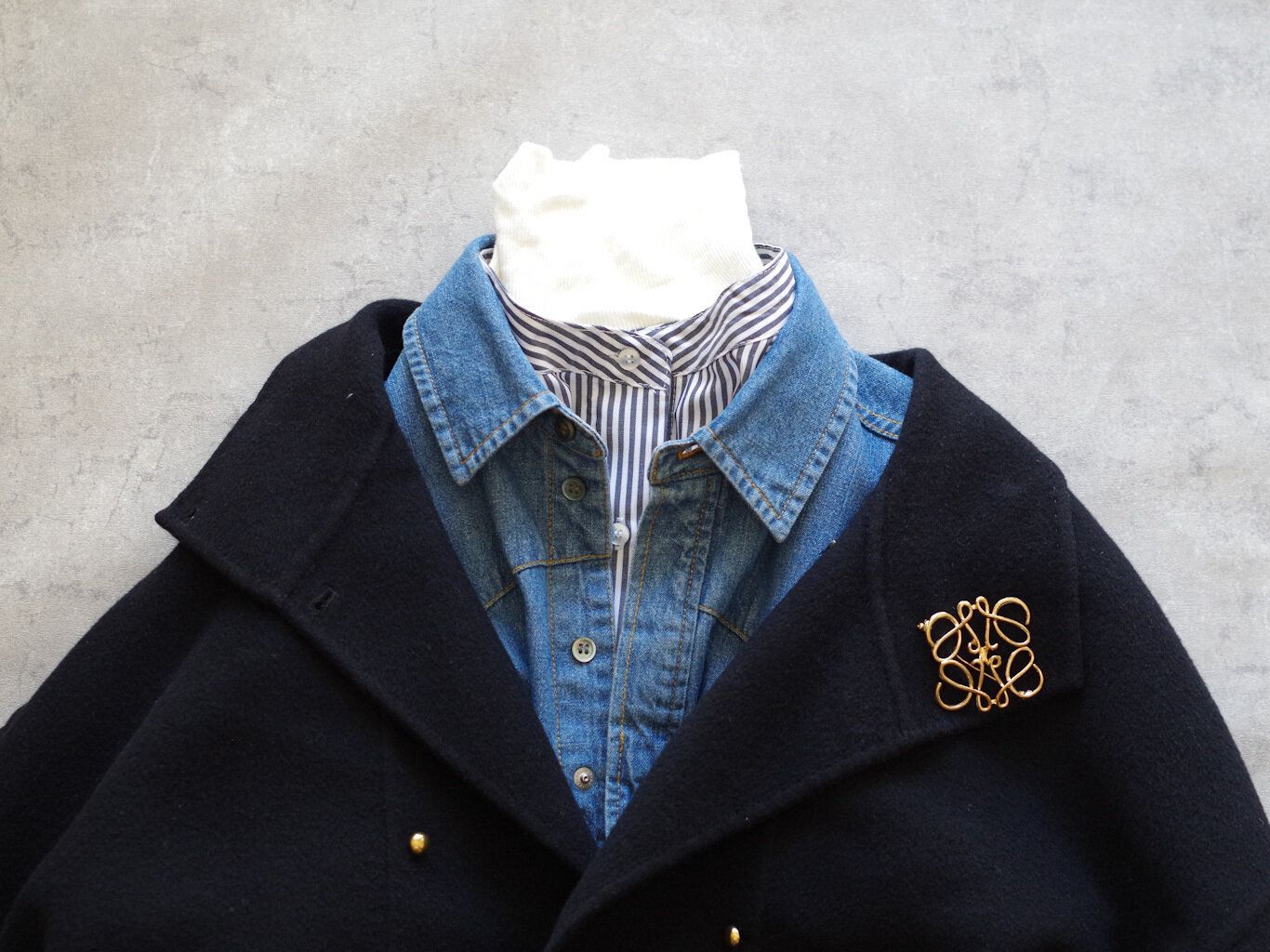 春先取り！シャツを暖かく着こなす「レイヤードコーデ」が優勝です！