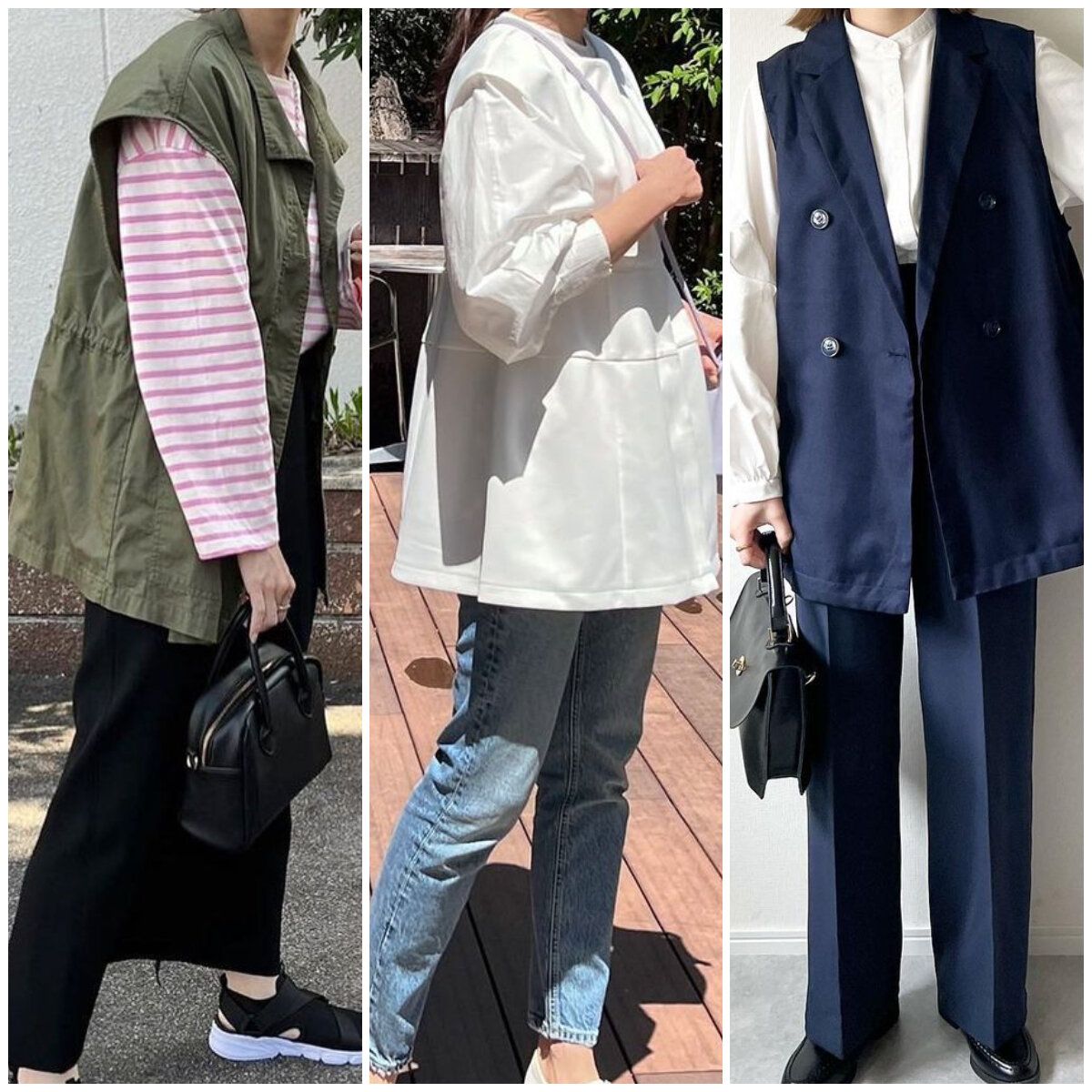 暑すぎず寒すぎない！季節の変わり目に役立つ「ジレ・ベストコーデ」