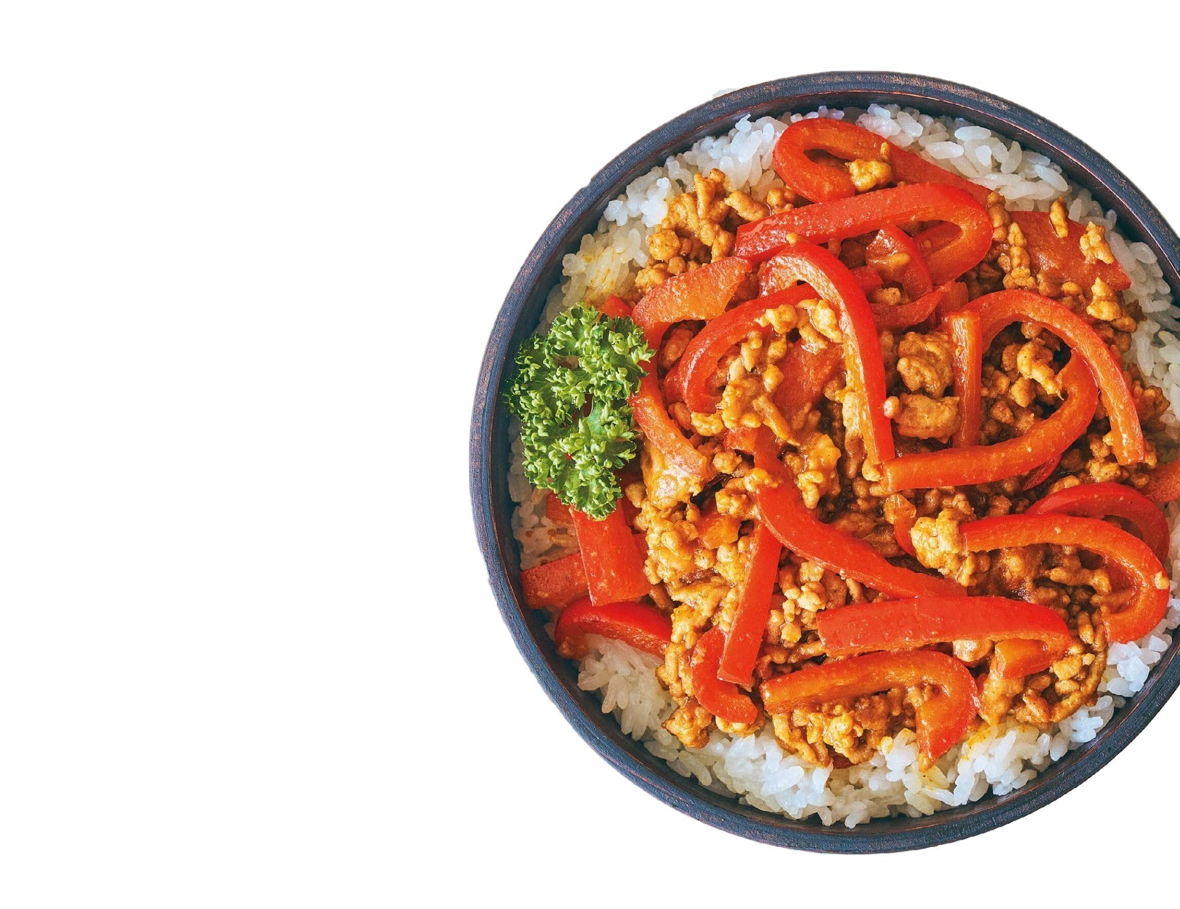 詰める手間不要！2つの食材でOKで見た目豪華な『のせるだけお弁当』レシピ