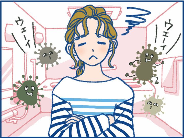 私のお風呂のカビ取り掃除って間違ってるの？繰り返し発生するカビ、なんとかしたい！