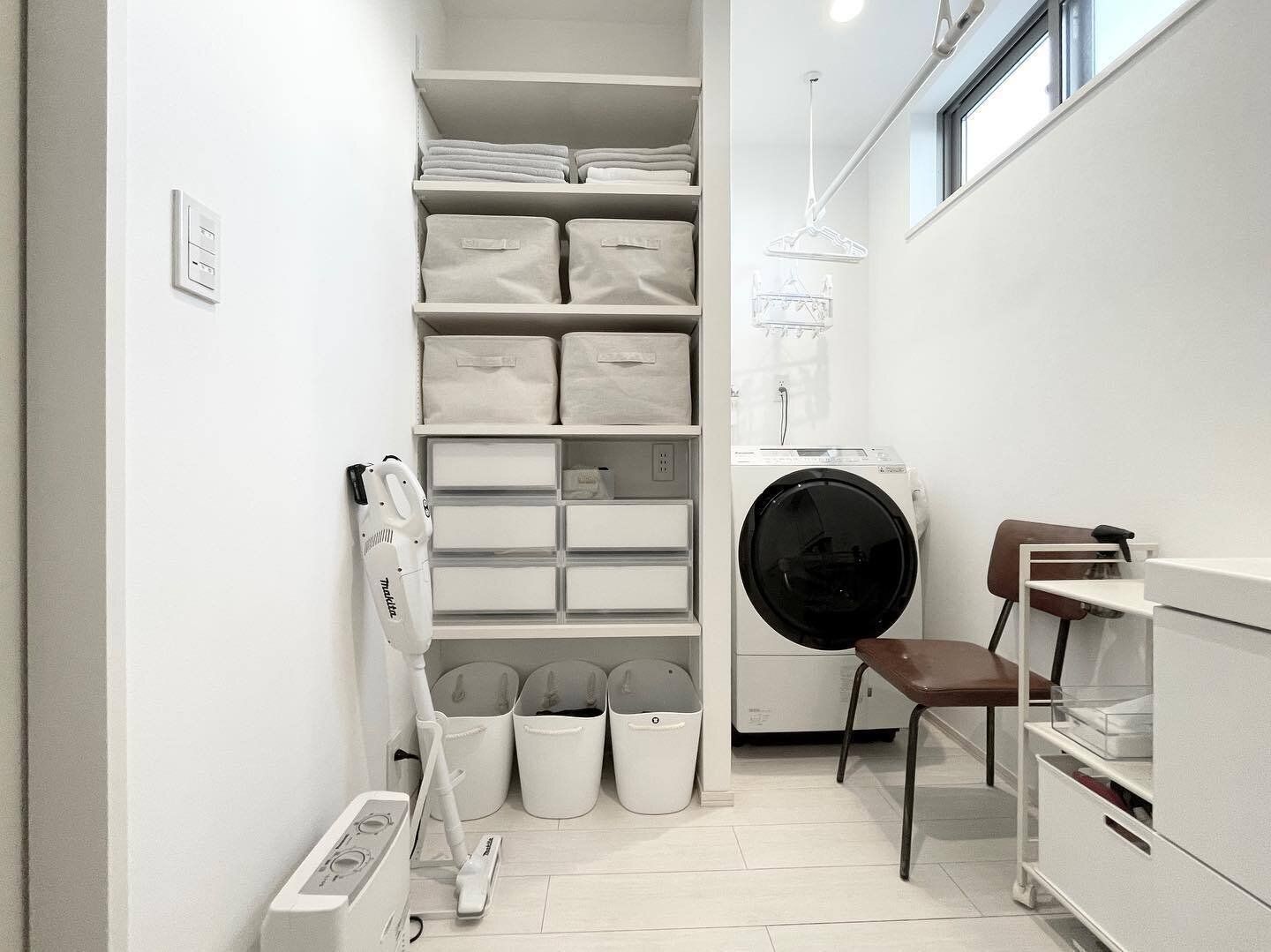 ランドリーまわりの収納アイデア22選！収納に悩んでいる人必見
