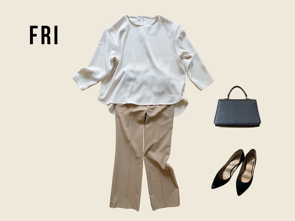 ミニマリストママが実践するシンプルコーデ！1週間分の着回しコーディネートを大公開！