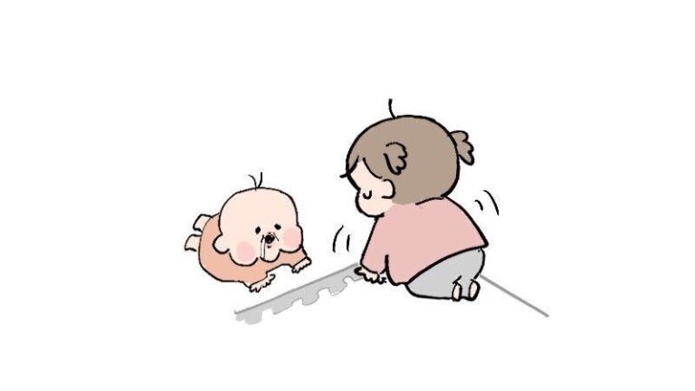 ただいま「はしっこブーム」真っ最中の赤ちゃんに「かわいすぎます」「うちとまったく同じ！」の声