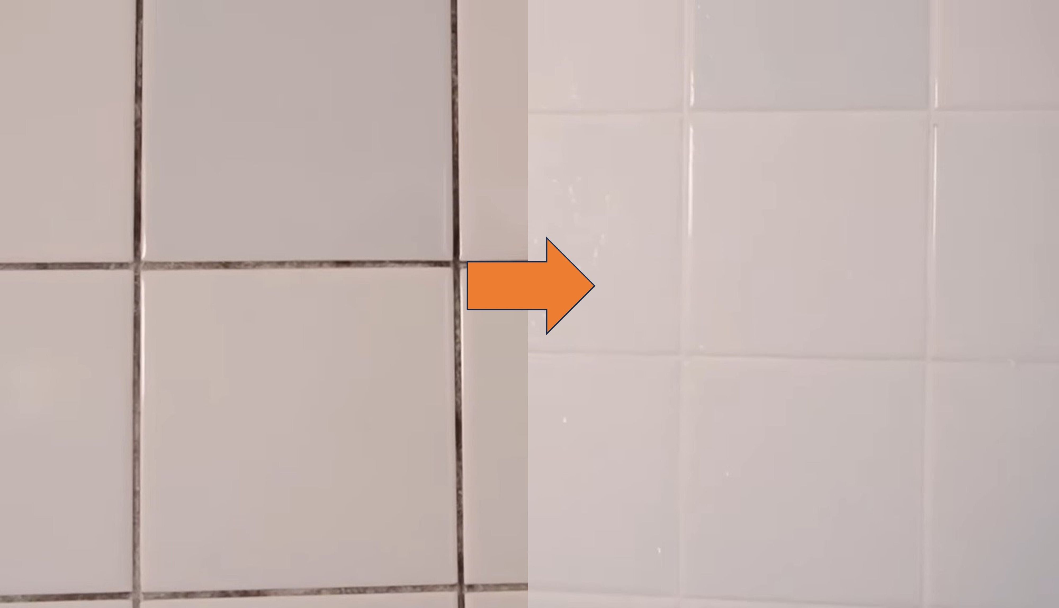 タイル目地のカビがこれでスッキリ！コスパ最強お風呂カビ取り術