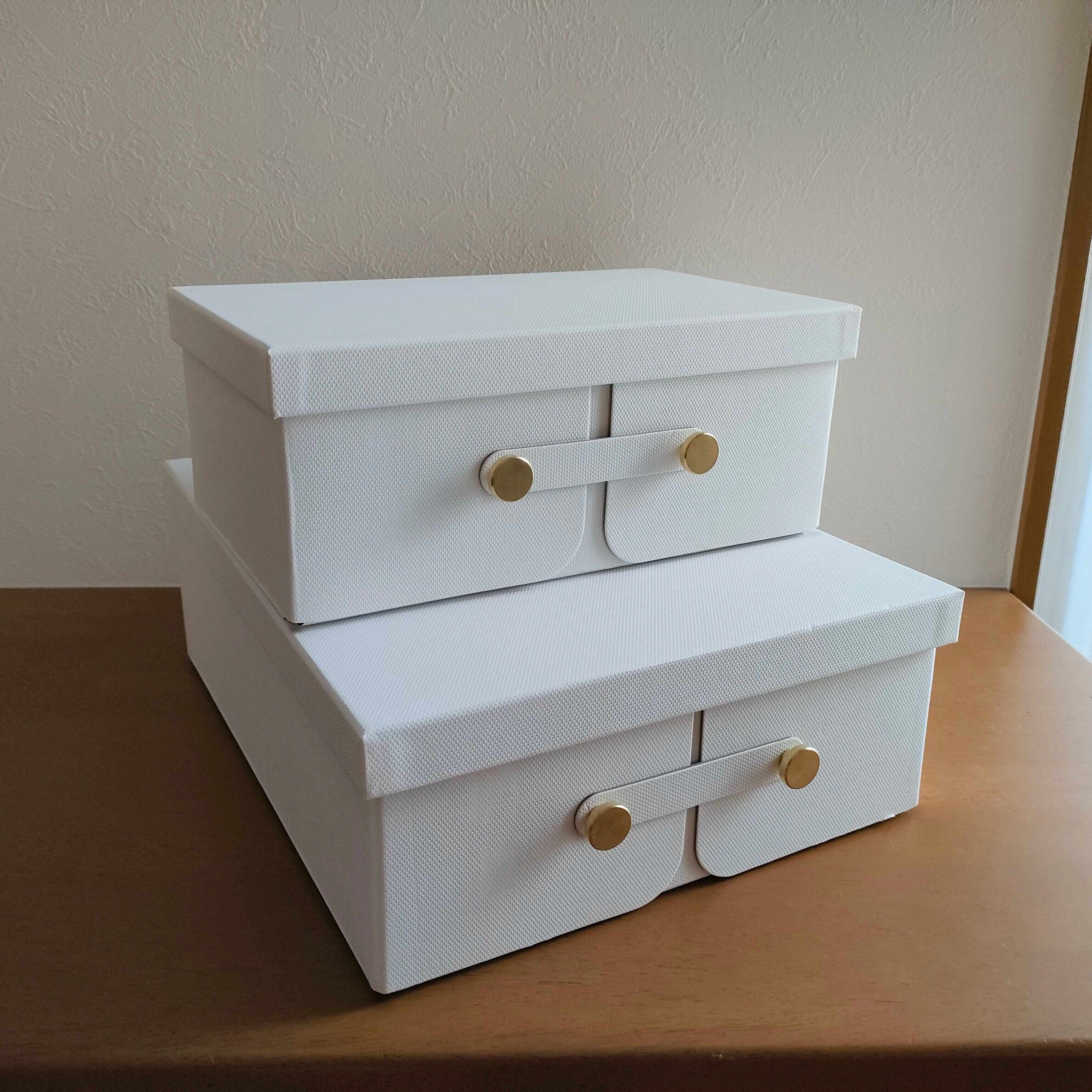 【IKEA】仕切りもあって収納量たっぷり！インテリアのアクセントにもなるオシャレな収納ボックス