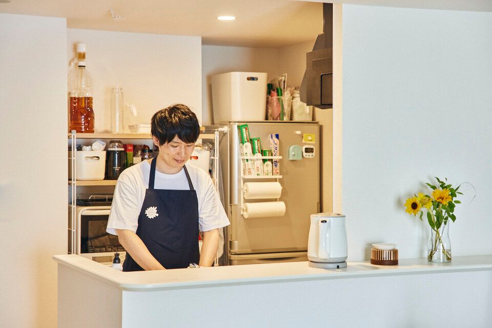 妻のべんとうもレストランの再現も！ 料理好き夫の棚と冷蔵庫を見せてもらった