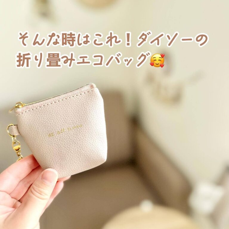 商品棚から消えた!?【ダイソー】「全然見つけられない」「高コスパ」おすすめバッグ2選