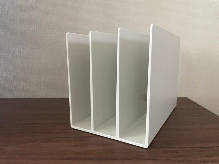 意外な場所でも使える！無印良品「スチロール仕切りスタンド