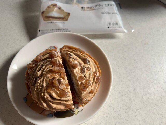 【ローソン】うちカフェ　マロングラッセタルトがコスパ最強。
