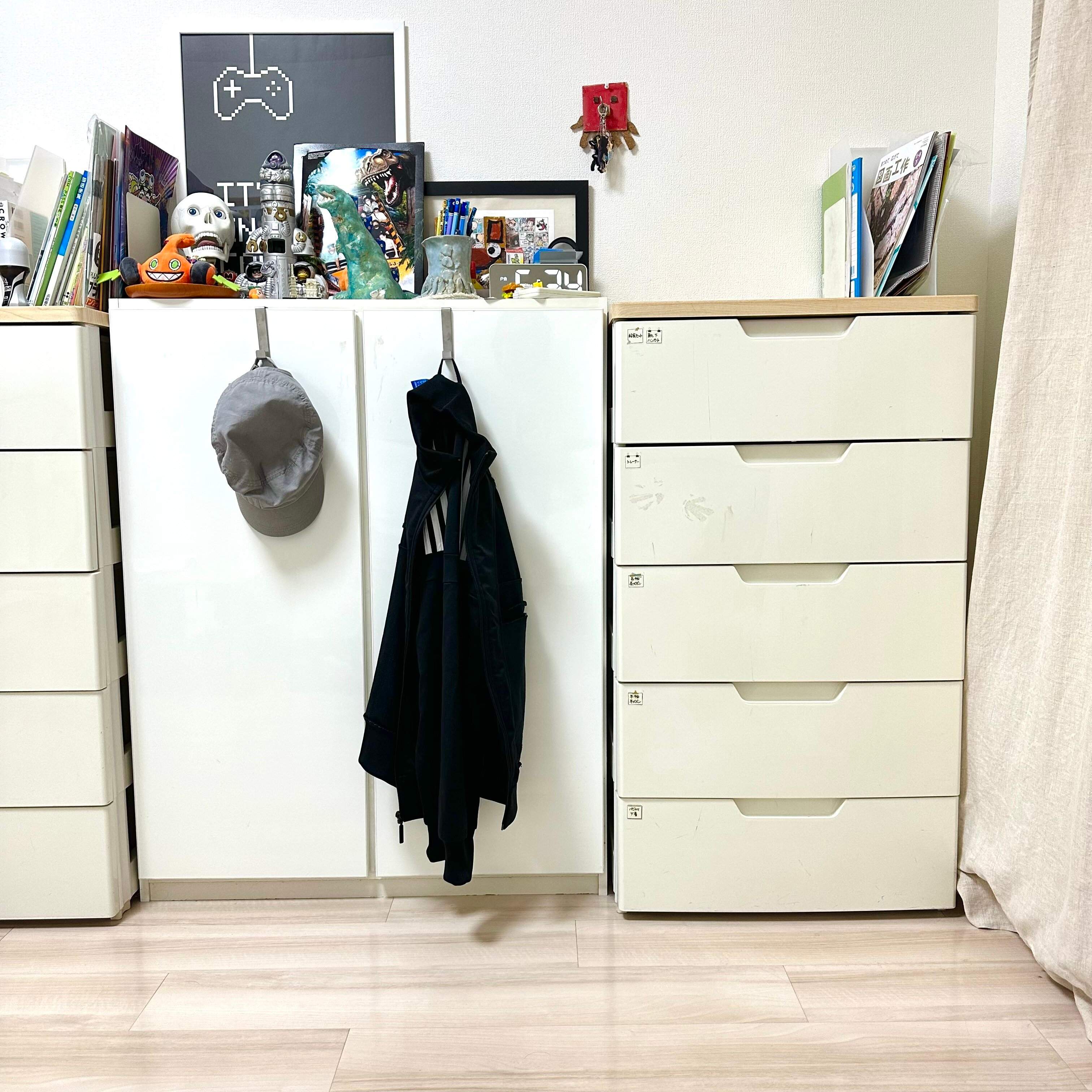 【帰宅後問題】子どもの上着収納は2択！脱ぎっぱなしをこれで解消