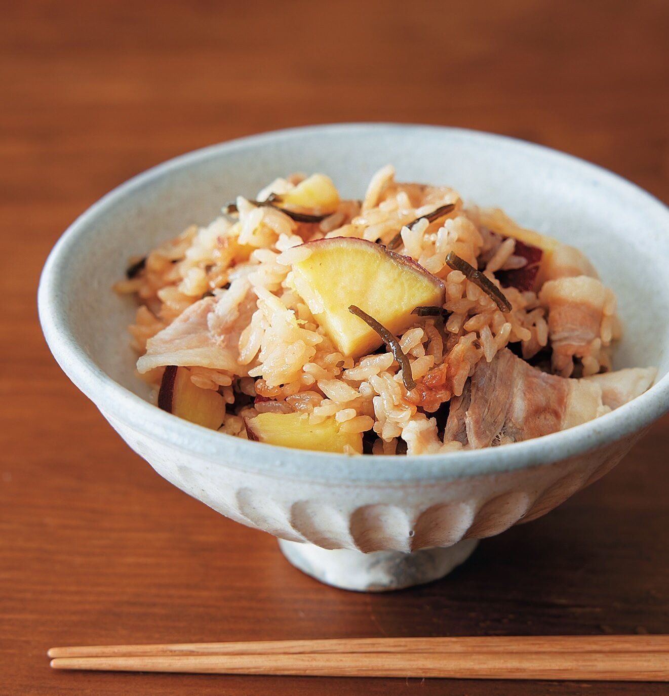 黄金比率でスイッチオン！この秋の新作『至極の炊き込みご飯』