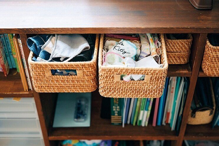 買わなくていい、テキトーでいい！余ってるフック、カゴ・箱、マグネットで「ゆる収納」