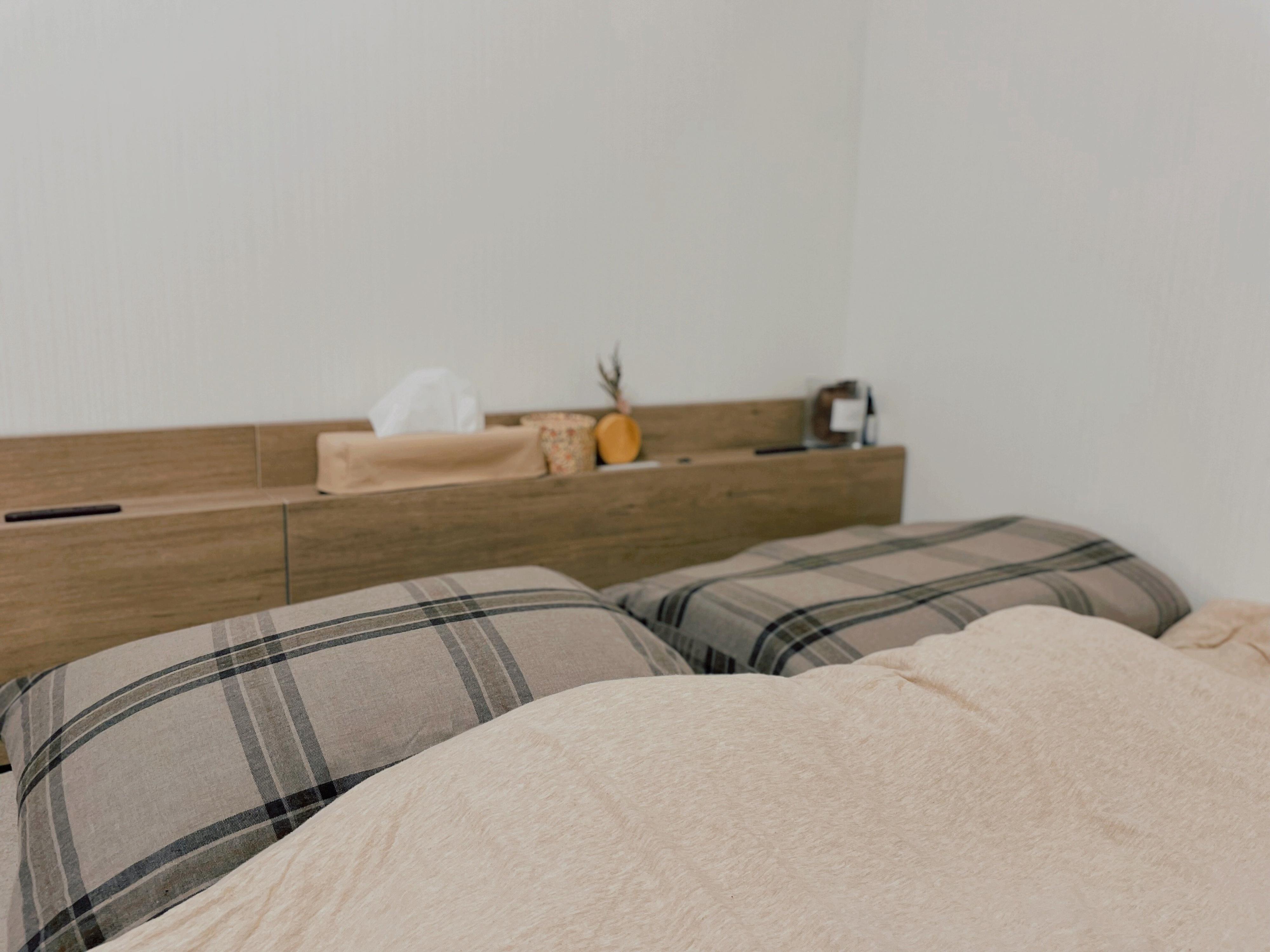 【無印良品】寝室も冬支度！海外風にイメチェンできるまくらカバーを発見！