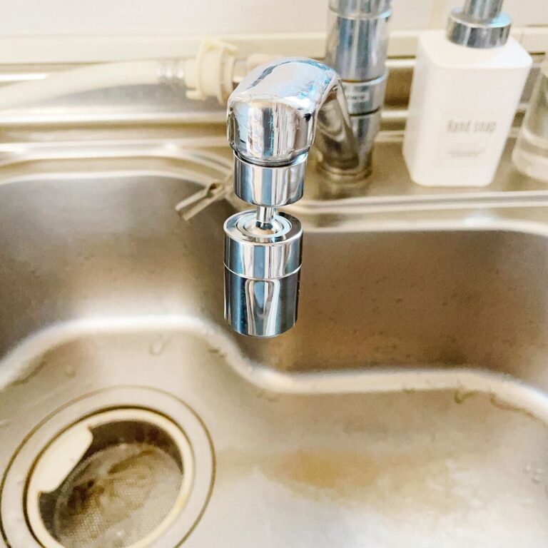 キッチン水栓のヘッドを変えて掃除のプチストレス解消