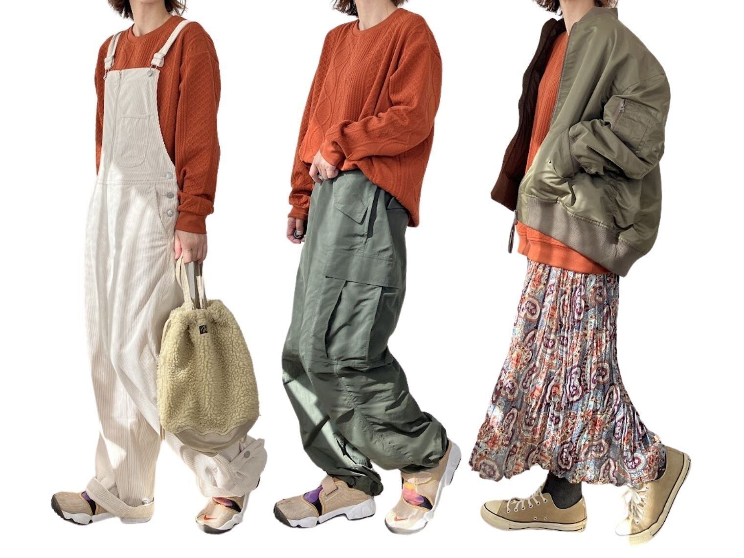 【ワークマン】まるでケーブルニット！チクチク苦手さんも着やすいカットソー着回し3選