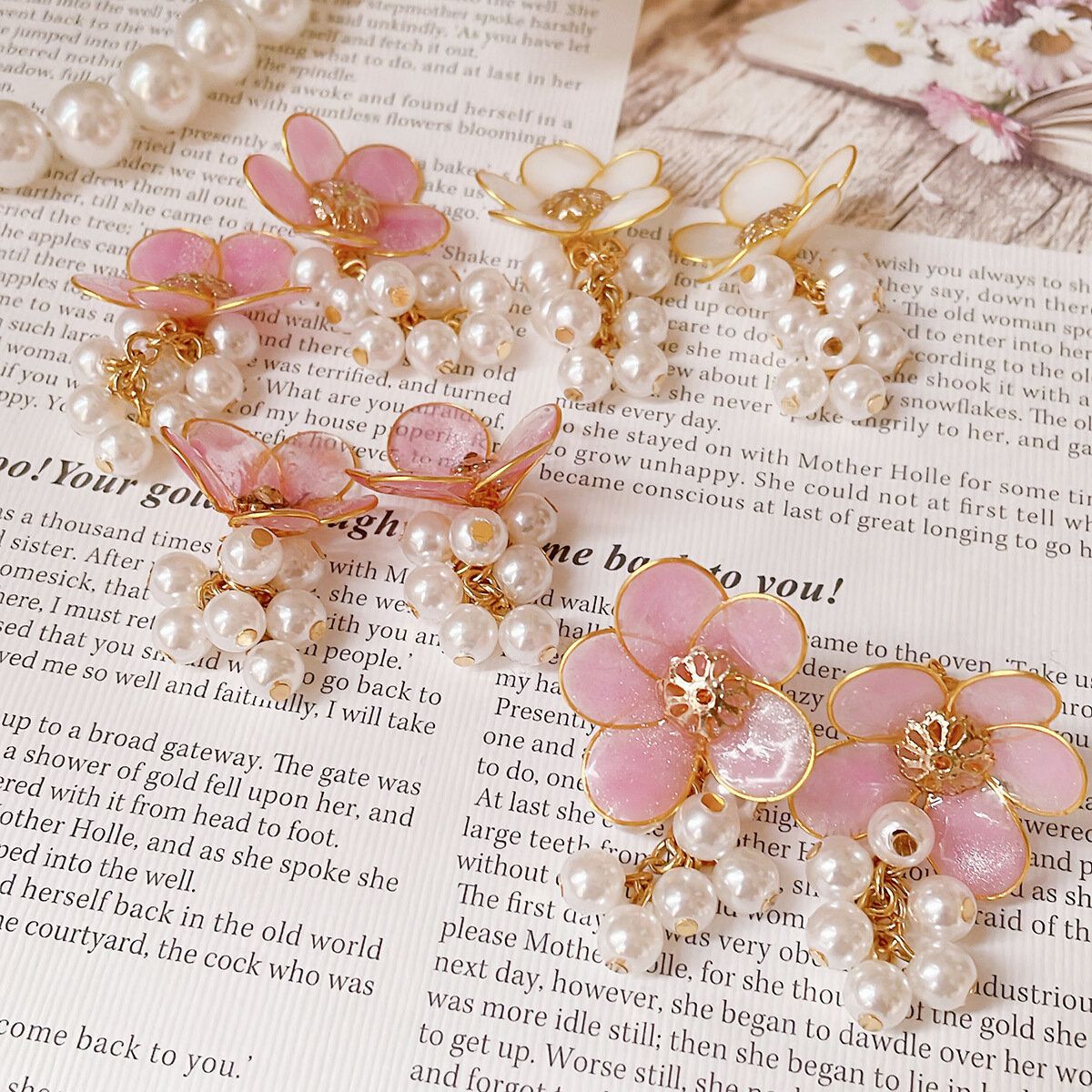 アクセサリー製作　来年本格再開に向けてひたすら練習中