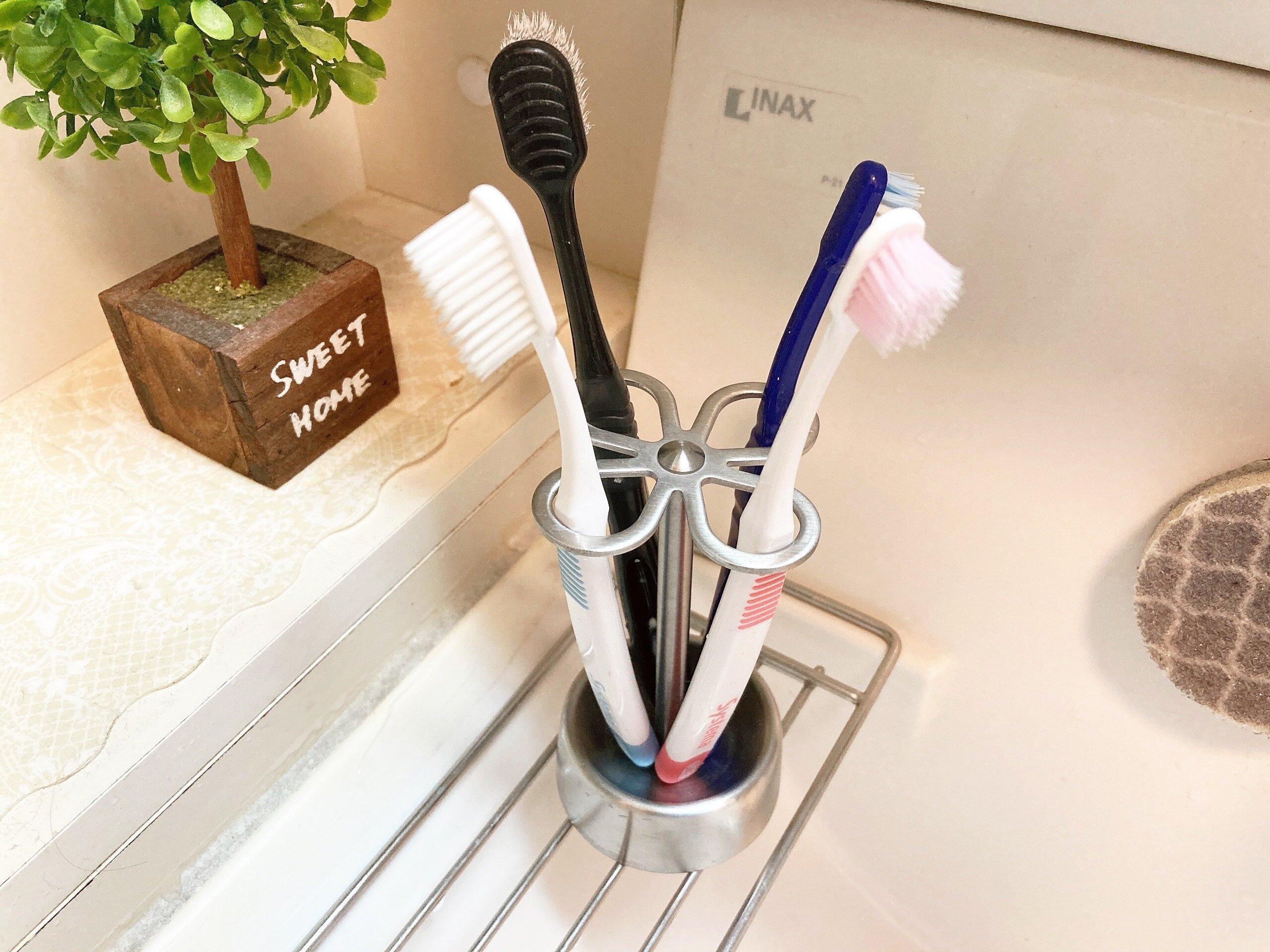 【プチプラ】みんなに教えたい！おしゃれで機能的歯ブラシホルダー