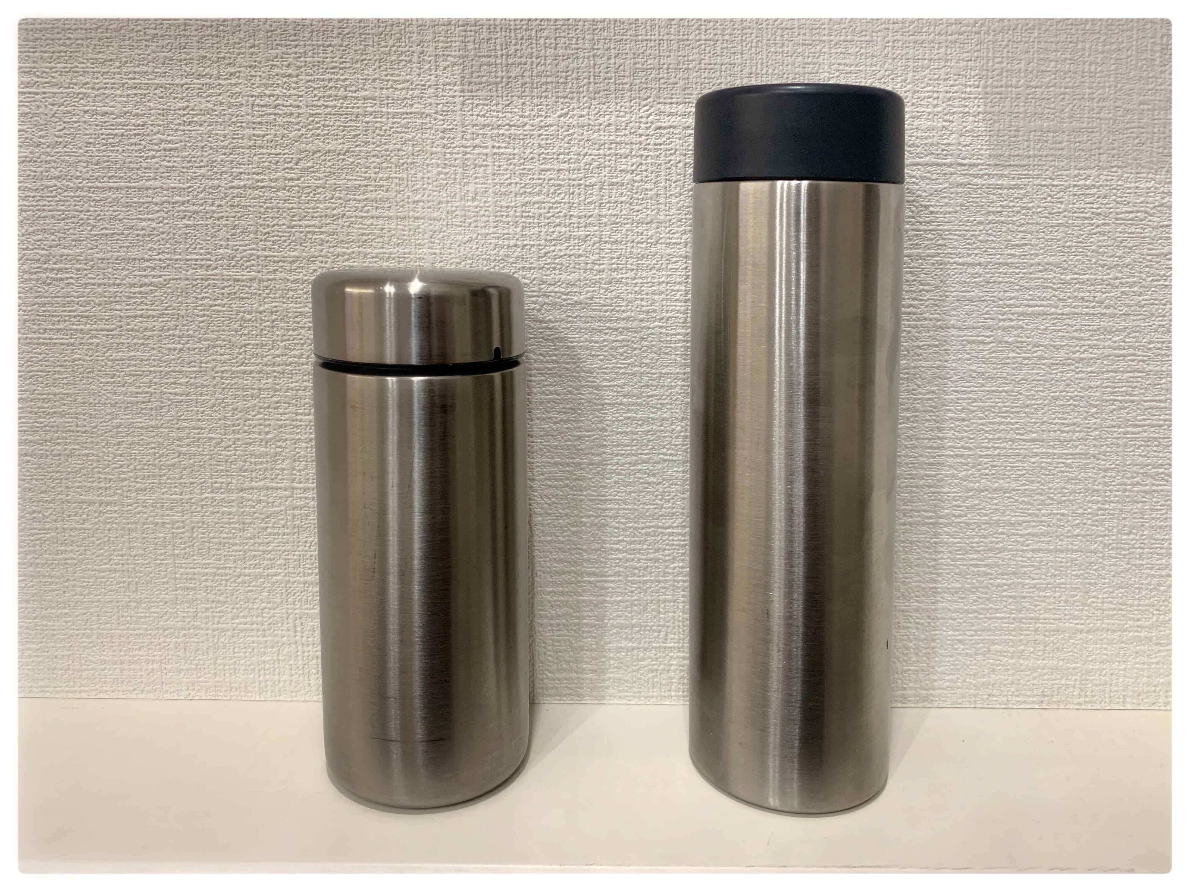 【セリア】こんなの探していた！大人が使える水筒カバー