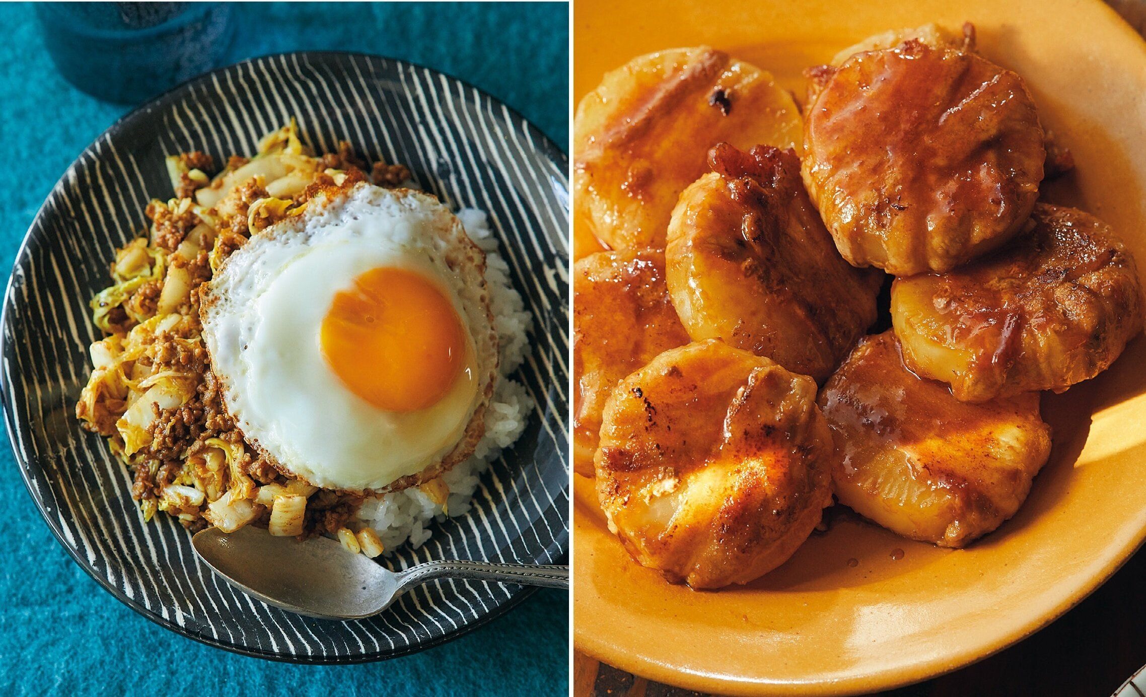 下ごしらえでラクできる！『ゆで大根』で照り焼き、『塩白菜』でドライカレー