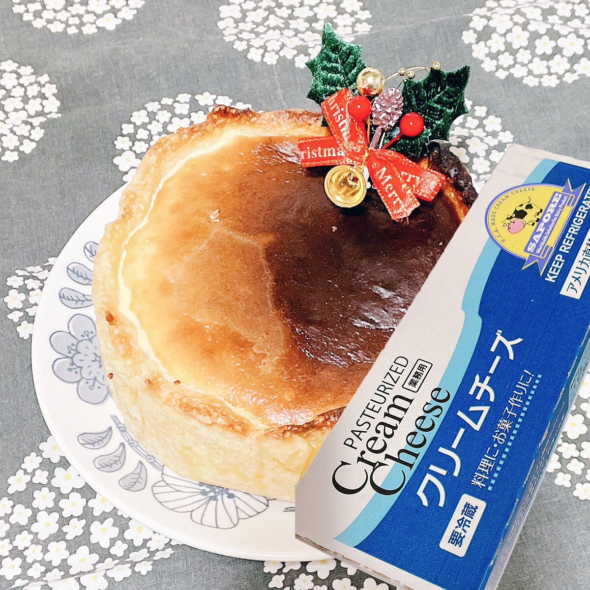 じつは簡単！業務スーパーのクリームチーズでチーズケーキ