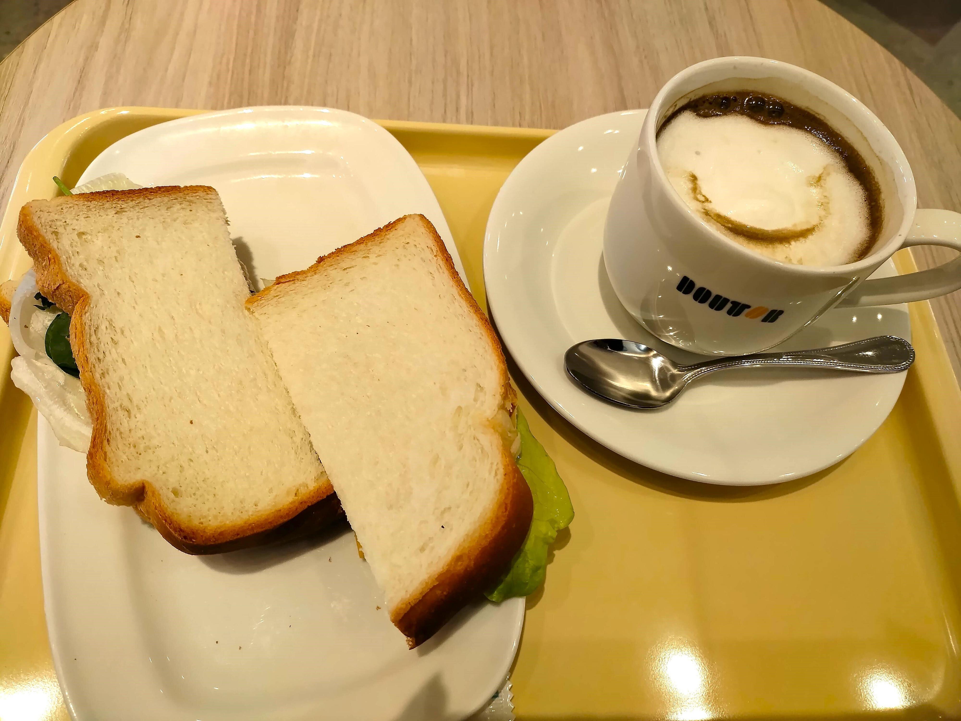 【ドトール】朝活！3種類から選べるサンドイッチモーニング