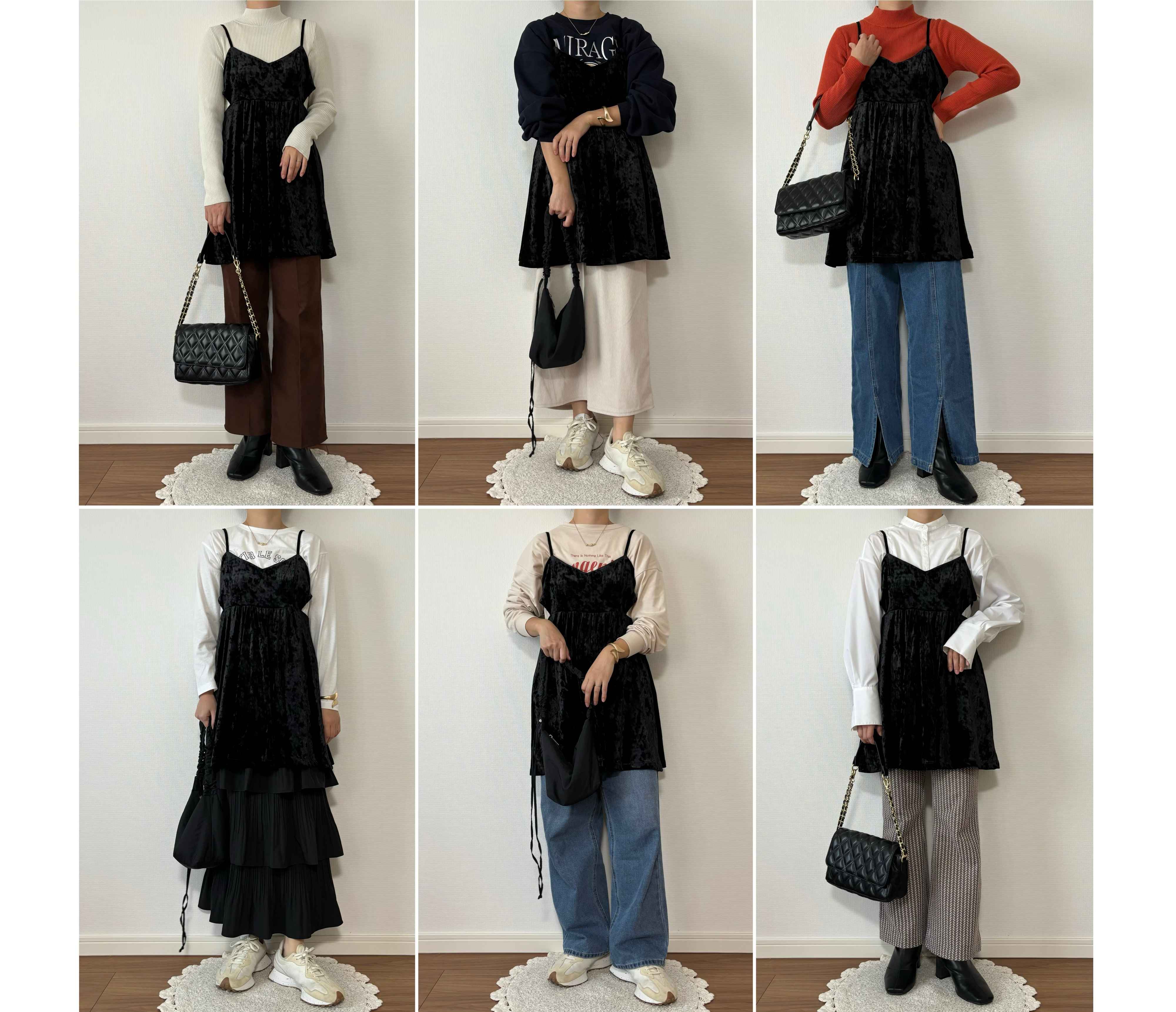 【しまむら】990円にお値下げ!?バズってたベロアキャミソールならトレンド感も体形カバーも叶う