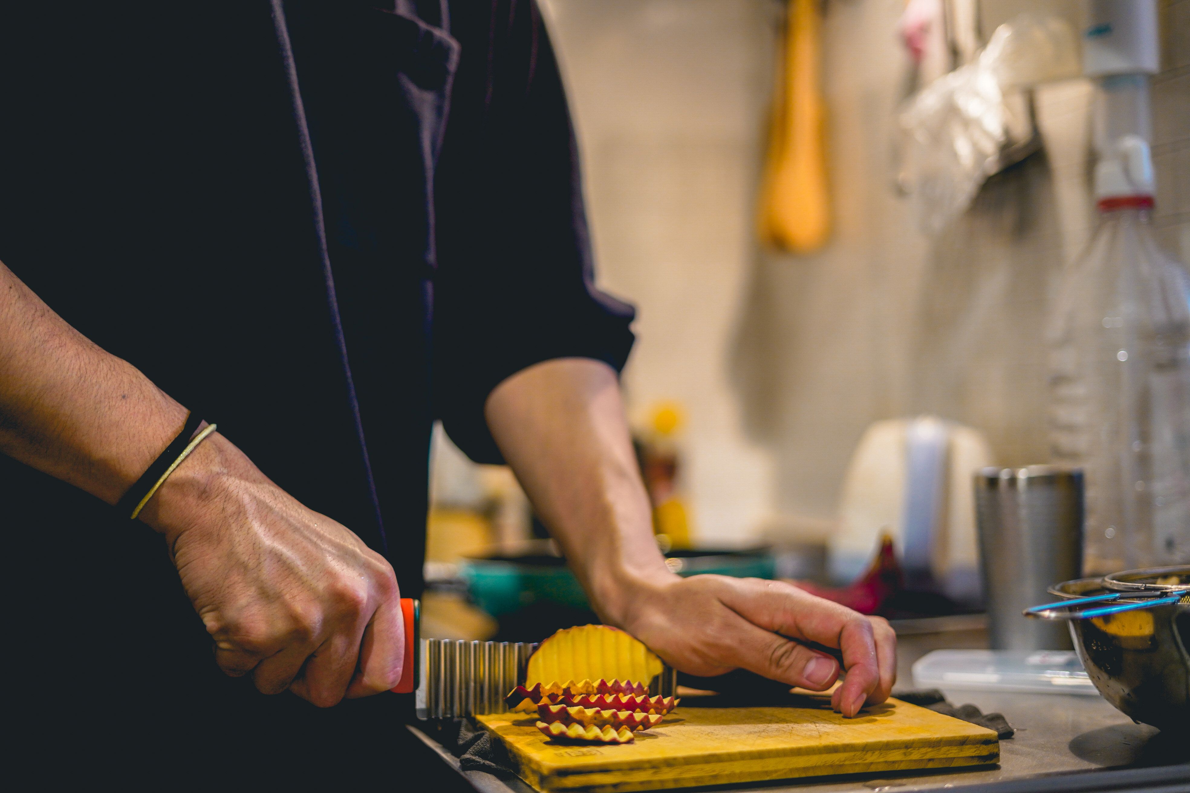 野菜嫌いさんも大喜び♪波々包丁で簡単可愛くアレンジ