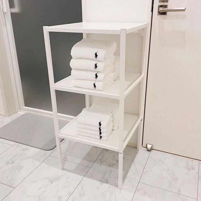 タオルの収納アイデア厳選26選！ものがあふれる洗面所を簡単に清潔感UP