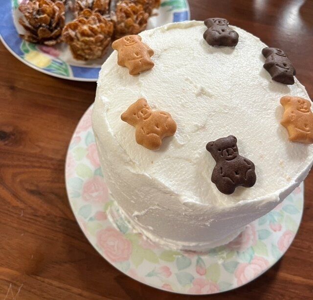 【無印良品】特大バウムを使ったら子ども達大喜び！大絶賛のびっくりケーキが作れた！