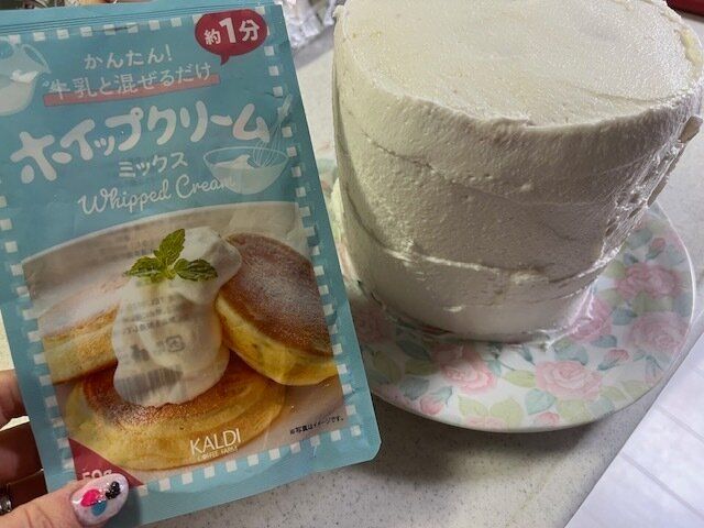【カルディ】たった1分？牛乳と混ぜるだけ！あっという間にできるホイップクリームミックス