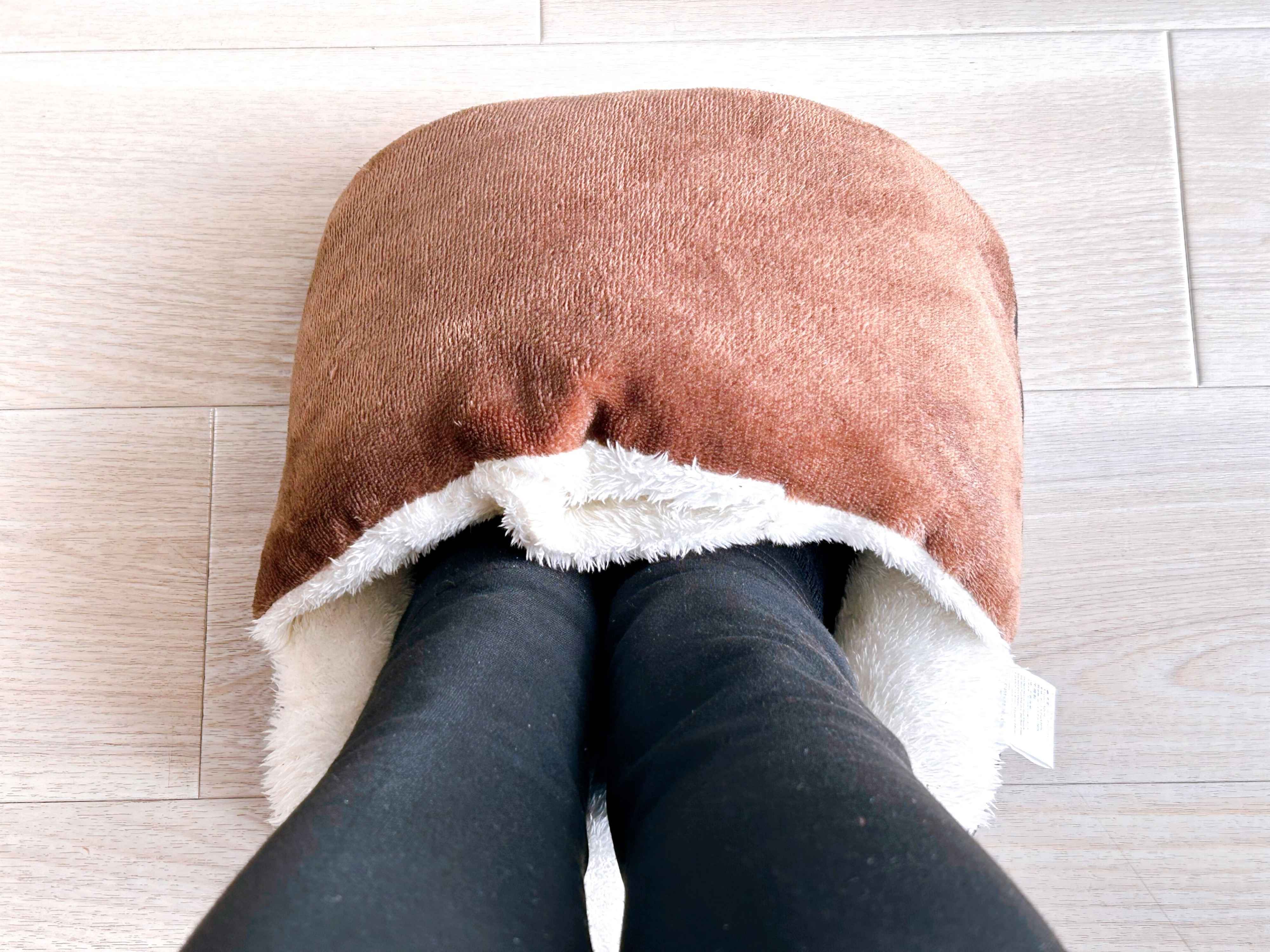 【ダイソー】価格以上に優秀！ポケットつきフットウォーマーのおすすめ活用法3選