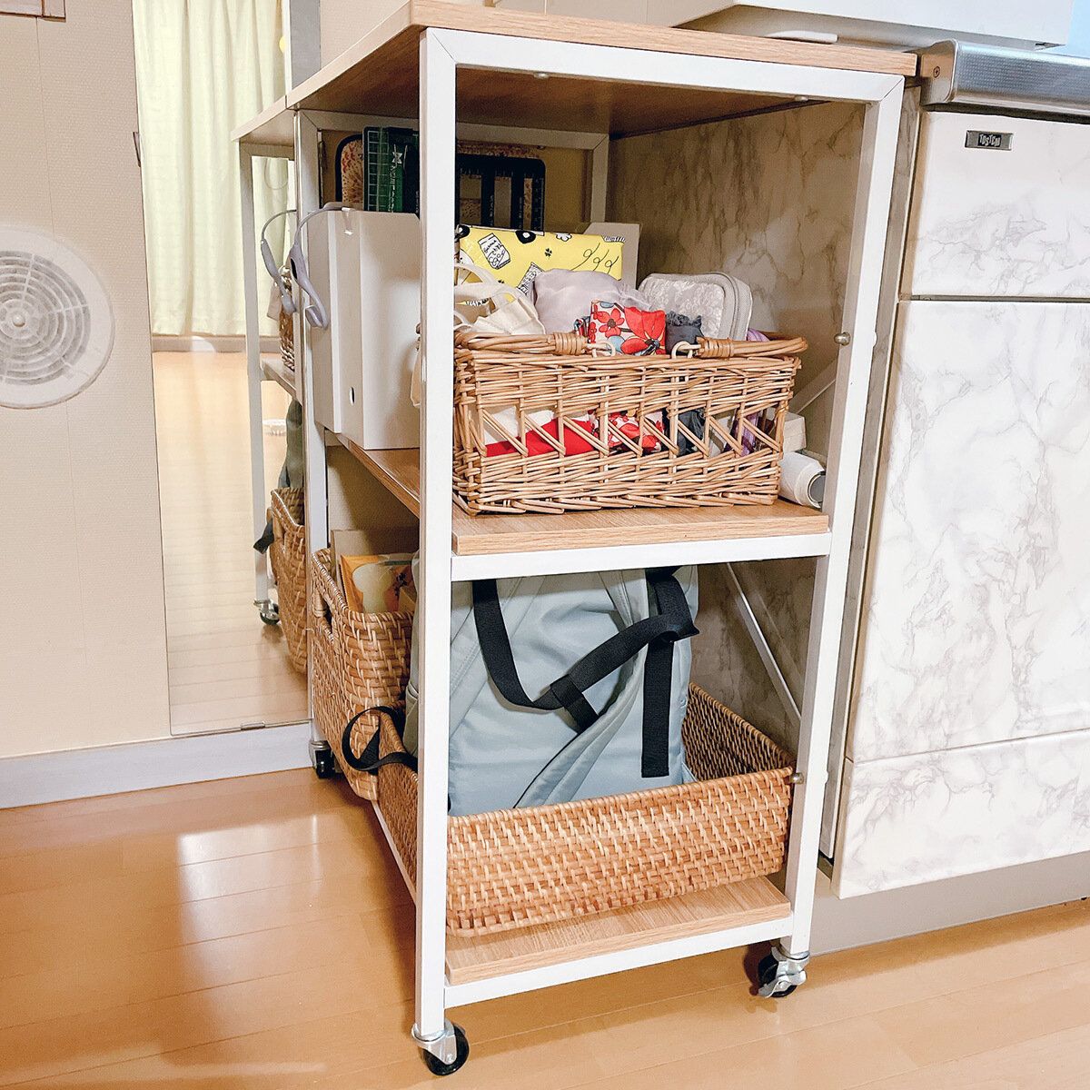 フックにかけるのすら続かなかったずぼら主婦のバッグ置き場解決策