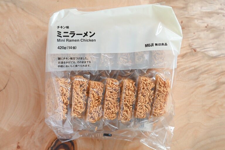【無印良品】安定のロングセラー！チキン味のミニラーメンがやっぱり最高♪アレンジレシピ3選
