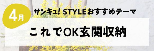 【おすすめのテーマ】これでOK玄関収納