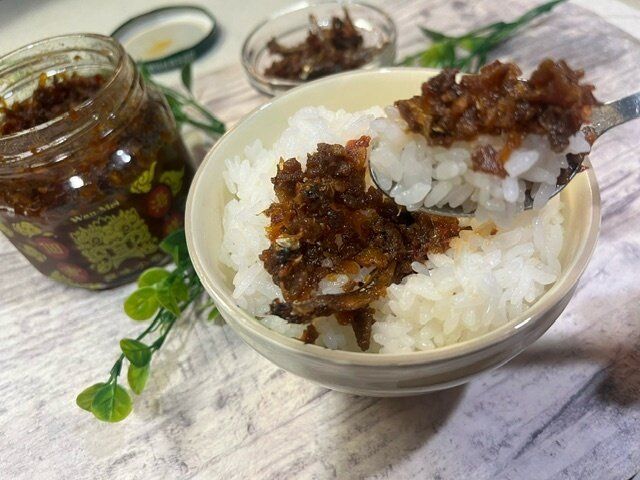 【カルディ】開けてびっくり！初めて食べる味！ワンメイ　海鮮佃煮（鮮味小巻）！