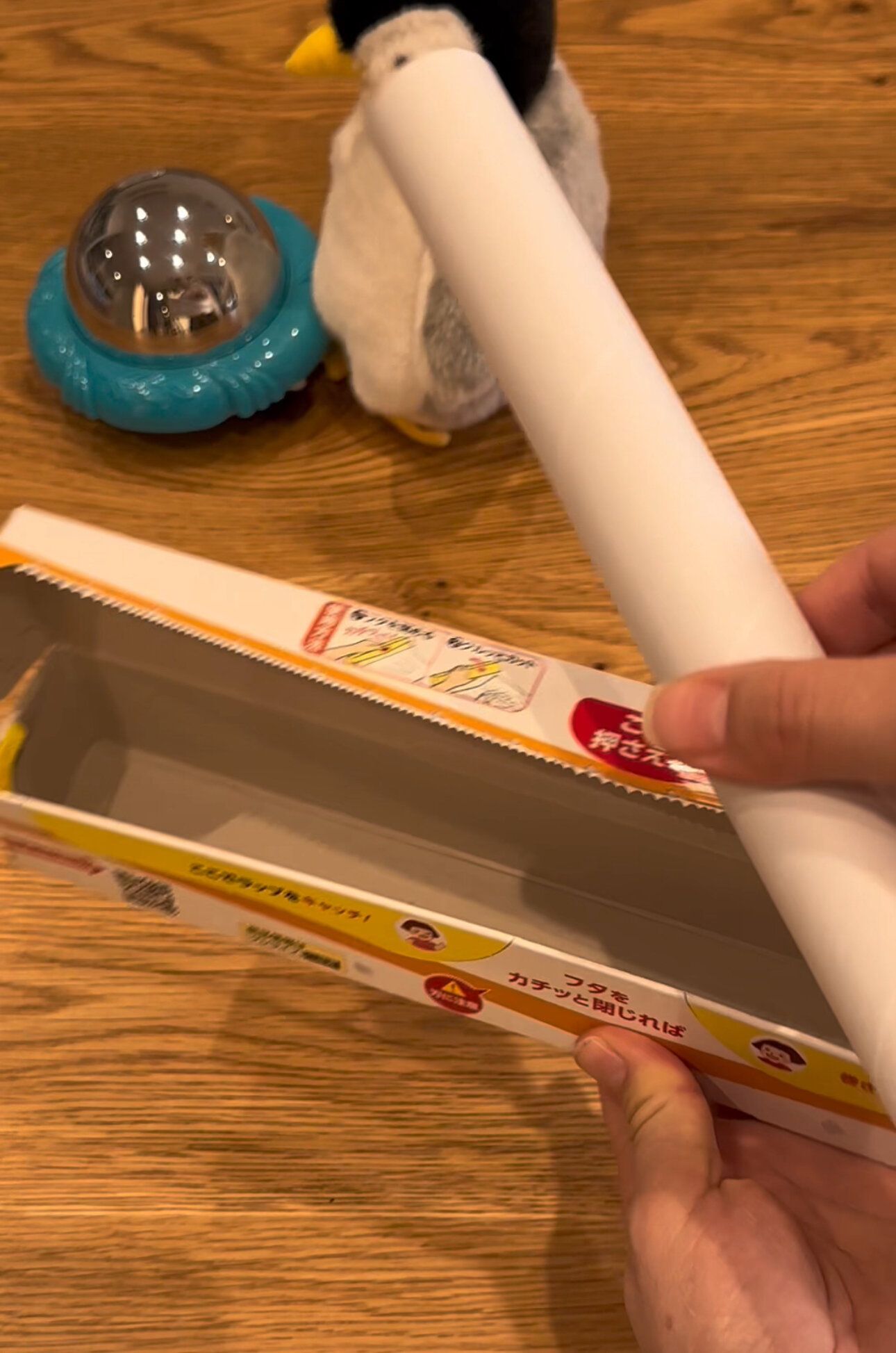 【ライフハック】捨てないで！ラップの芯活用術とは！？