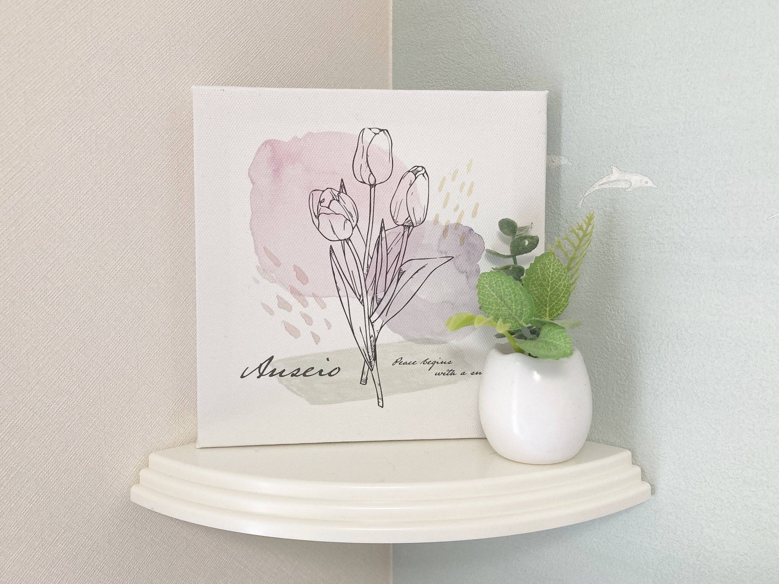 不器用さん歓喜！【ダイソー】実は超簡単だったインテリアスペース作り